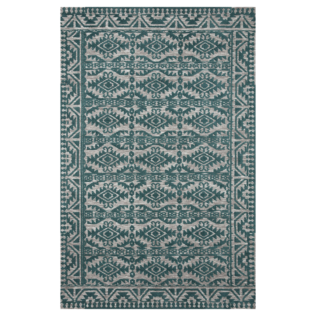 Yeshaia Teal Rug by Justina Blakeney® X Loloi