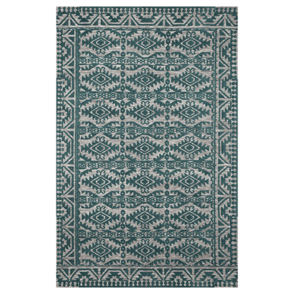 Yeshaia Teal Rug by Justina Blakeney® X Loloi