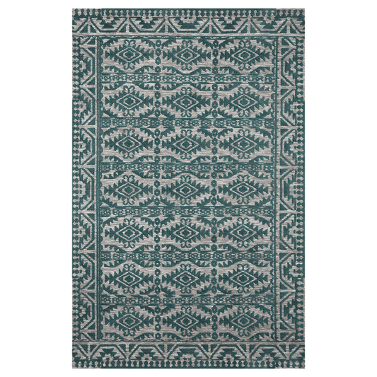 Yeshaia Teal Rug by Justina Blakeney® X Loloi